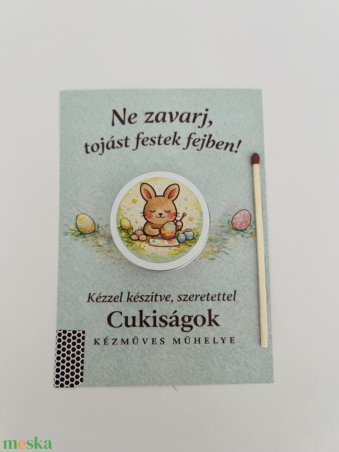 Húsvéti ajándékgyertya - otthon & életmód - gyertya, illat, aroma - gyertya - Meska.hu