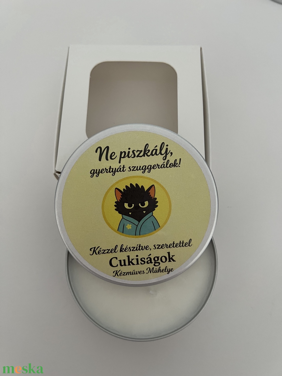 Ne piszkálj gyertya - otthon & életmód - gyertya, illat, aroma - gyertya - Meska.hu