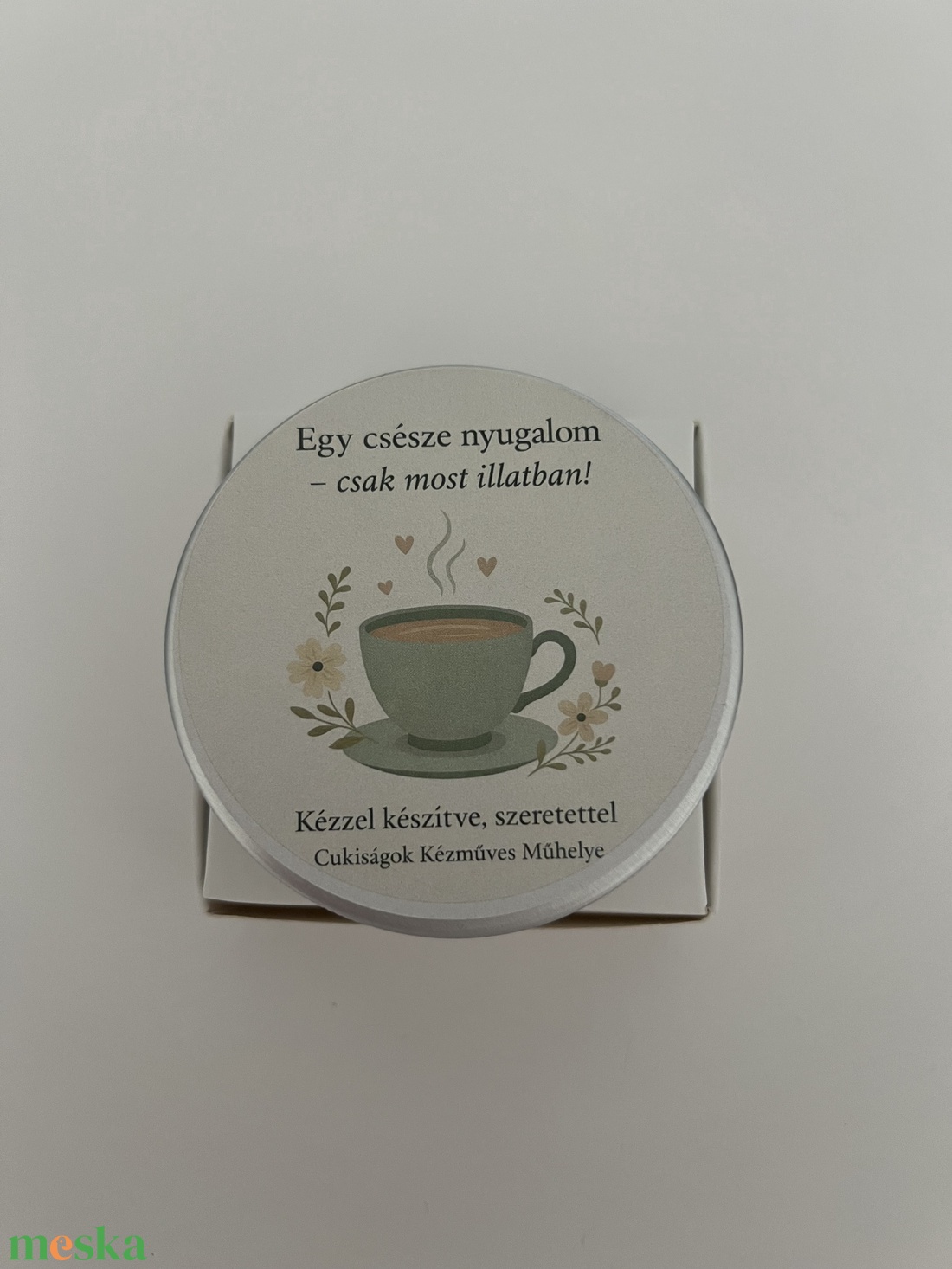 Teás ajándékgyertya - otthon & életmód - gyertya, illat, aroma - gyertya - Meska.hu