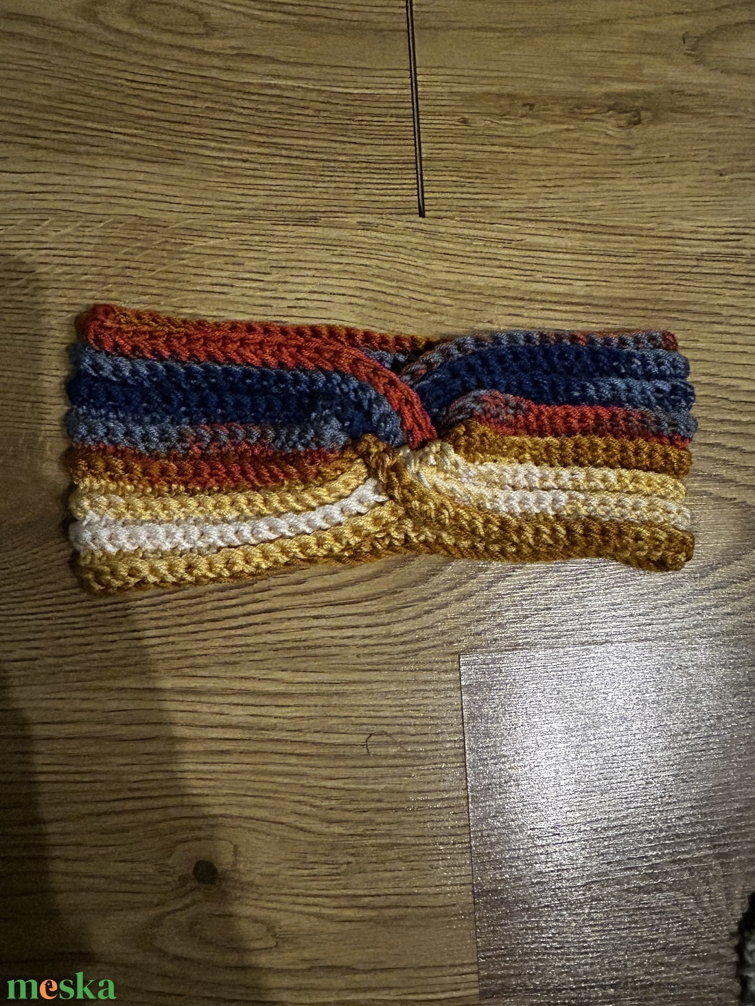 Csavart fülvédő - ruha & divat - sál, sapka, kendő - fejpánt - Meska.hu