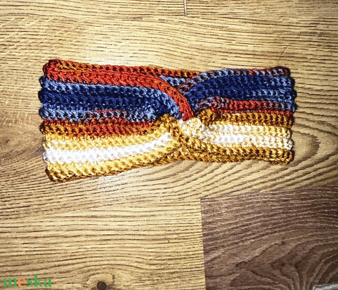 Csavart fülvédő - ruha & divat - sál, sapka, kendő - fejpánt - Meska.hu