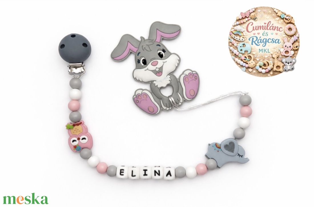 Rágcsalánc - baba - mama - baba játékok - rágcsalánc - Meska.hu