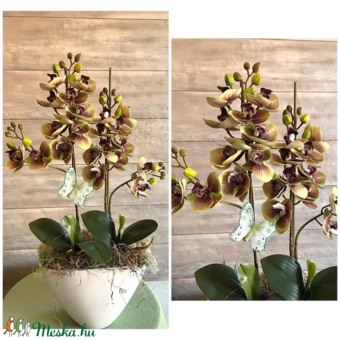 Zöld real touch (mű) orchidea - otthon & életmód - dekoráció - Meska.hu Zöld real touch (mű) orchidea - otthon & életmód - dekoráció - Meska.hu