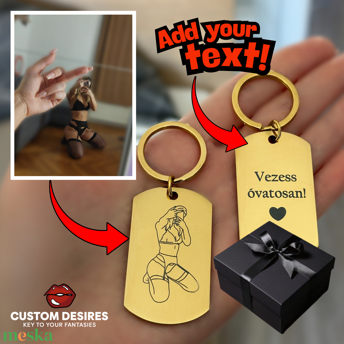 DESIRE Egyedi kontúrvonalas kulcstartó ARANY - táska & tok - kulcstartó & táskadísz - kulcstartó - Meska.hu DESIRE Egyedi kontúrvonalas kulcstartó ARANY - táska & tok - kulcstartó & táskadísz - kulcstartó - Meska.hu