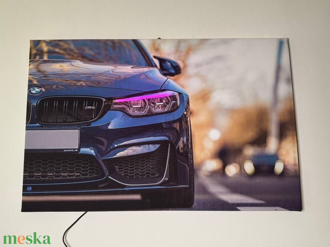 BMW M4 Világító (Ledes) Fali Kép - otthon & életmód - dekoráció - kép & falikép - vászonkép - Meska.hu BMW M4 Világító (Ledes) Fali Kép - otthon & életmód - dekoráció - kép & falikép - vászonkép - Meska.hu