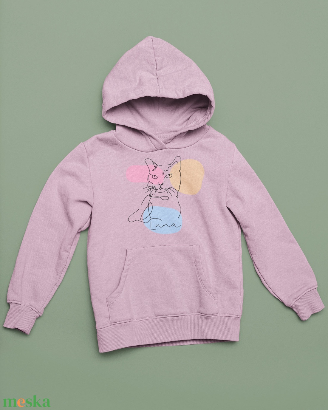 Személyre szabható pulóver és hoodie kutyás és cicás rajzzal - kézzel rajzolt design - ajándék kutya és cica gazdiknak  - karácsony - karácsonyi ruházat - karácsonyi póló & pulcsi - Meska.hu