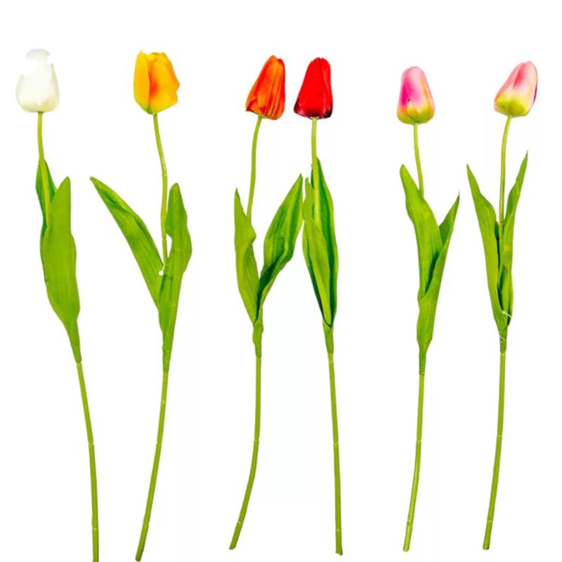 Szálas tulipán 48 cm - pink - kellékek & szerszámok - dekorációs kellékek - egyéb kellékek - Meska.hu