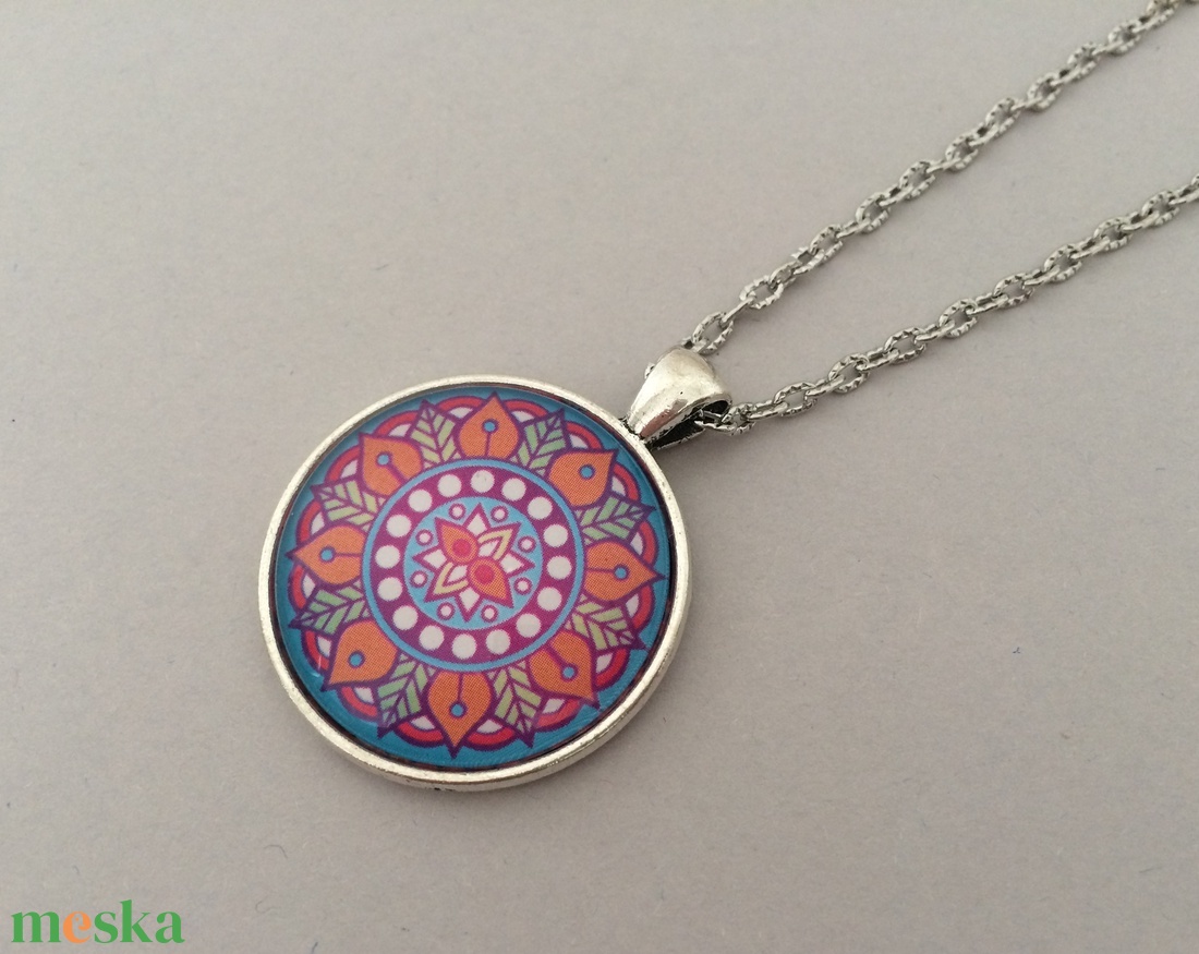 Inka mandala No. 6 nyaklánc - ékszer - nyaklánc - medálos nyaklánc - Meska.hu Inka mandala No. 6 nyaklánc - ékszer - nyaklánc - medálos nyaklánc - Meska.hu
