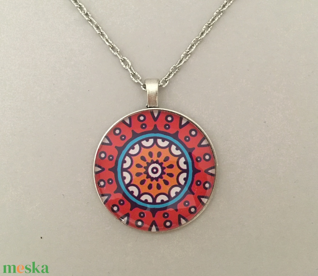 Inka mandala No.4 nyaklánc - ékszer - nyaklánc - medálos nyaklánc - Meska.hu Inka mandala No.4 nyaklánc - ékszer - nyaklánc - medálos nyaklánc - Meska.hu