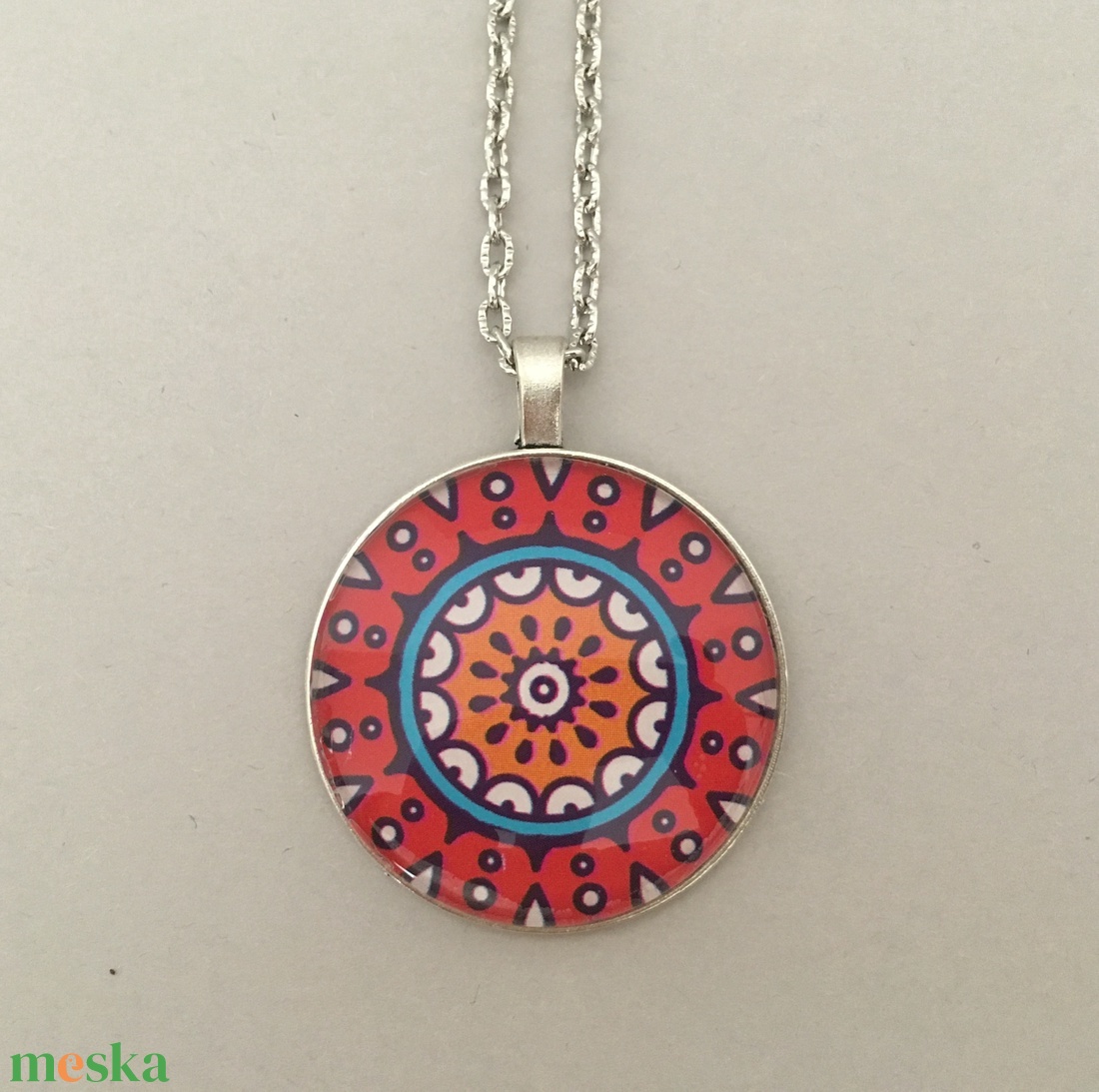 Inka mandala No.4 nyaklánc - ékszer - nyaklánc - medálos nyaklánc - Meska.hu Inka mandala No.4 nyaklánc - ékszer - nyaklánc - medálos nyaklánc - Meska.hu