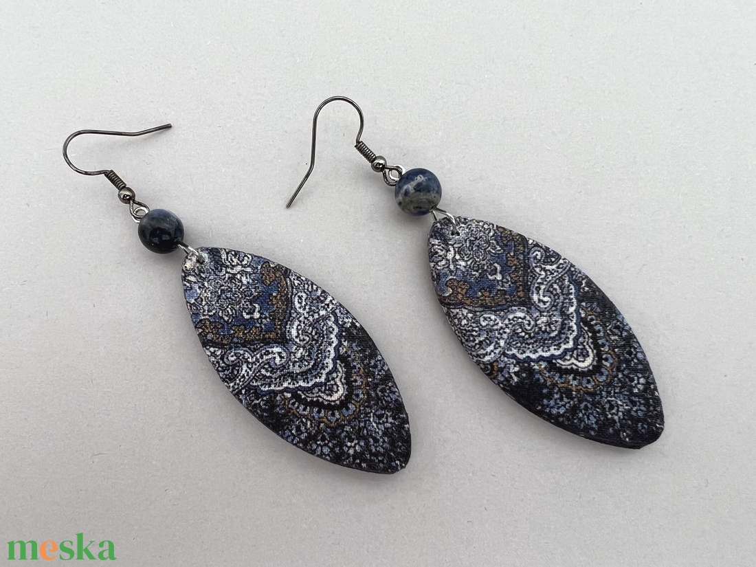 Paisley No.3 fülbevaló - ékszer - fülbevaló - lógó fülbevaló - Meska.hu Paisley No.3 fülbevaló - ékszer - fülbevaló - lógó fülbevaló - Meska.hu