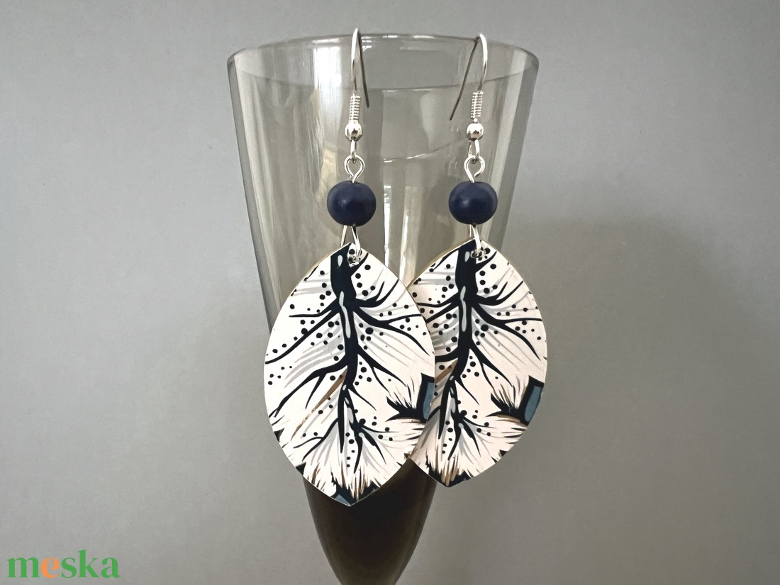 Jegeság No.1 fülbevaló - ékszer - fülbevaló - lógó fülbevaló - Meska.hu