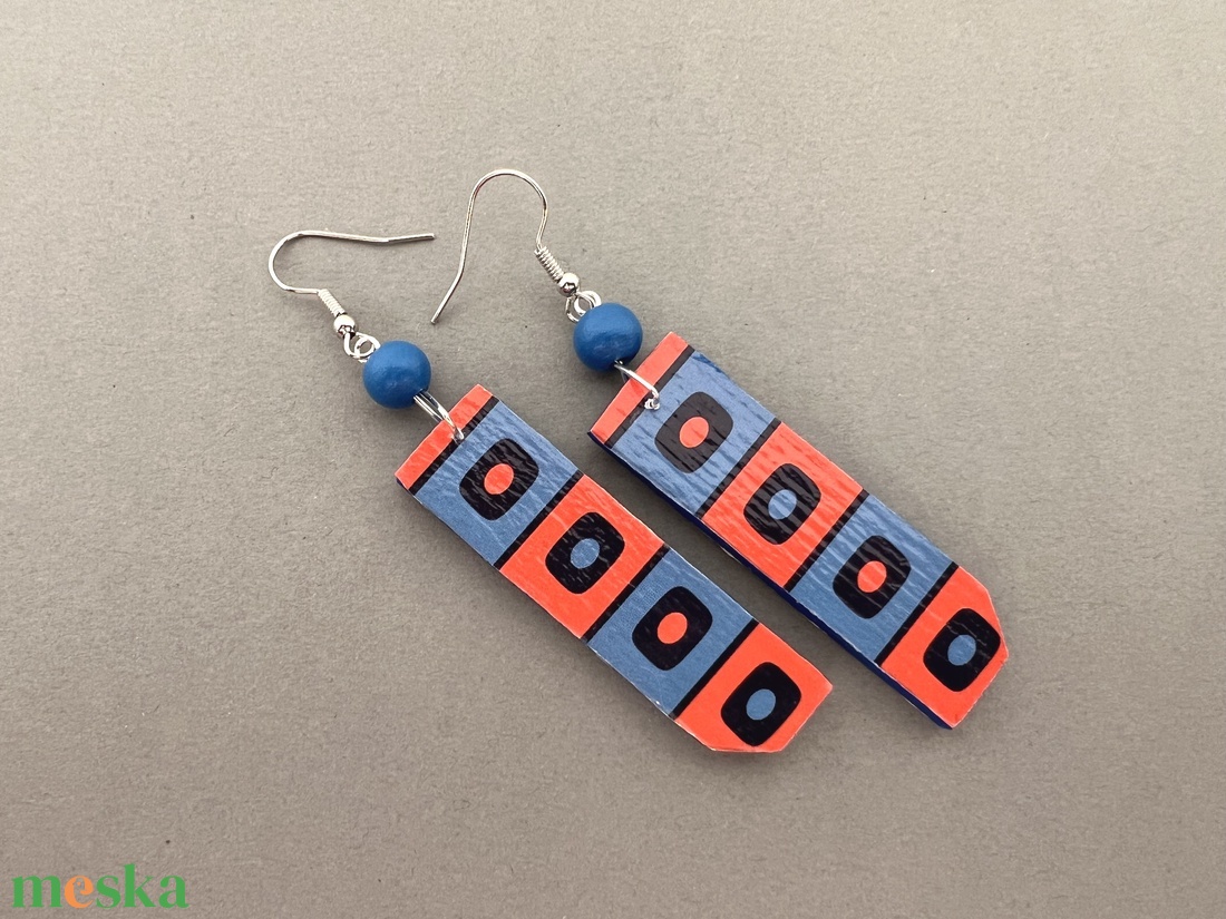 Hihetetlen India No.7 fülbevaló - ékszer - fülbevaló - lógó fülbevaló - Meska.hu