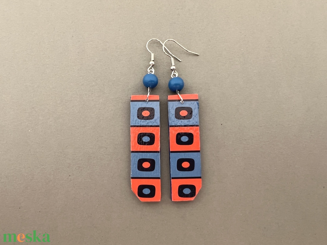 Hihetetlen India No.7 fülbevaló - ékszer - fülbevaló - lógó fülbevaló - Meska.hu