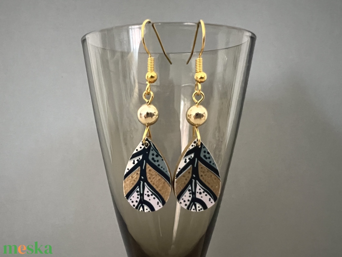 Ékszer No.1 minicsepp fülbevaló - ékszer - fülbevaló - lógó csepp fülbevaló - Meska.hu