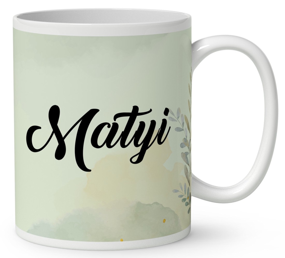 Névvel kérhető - Komondor portré mintás bögre - otthon & életmód - konyhafelszerelés, tálalás - tálalás - bögre & csésze - Meska.hu