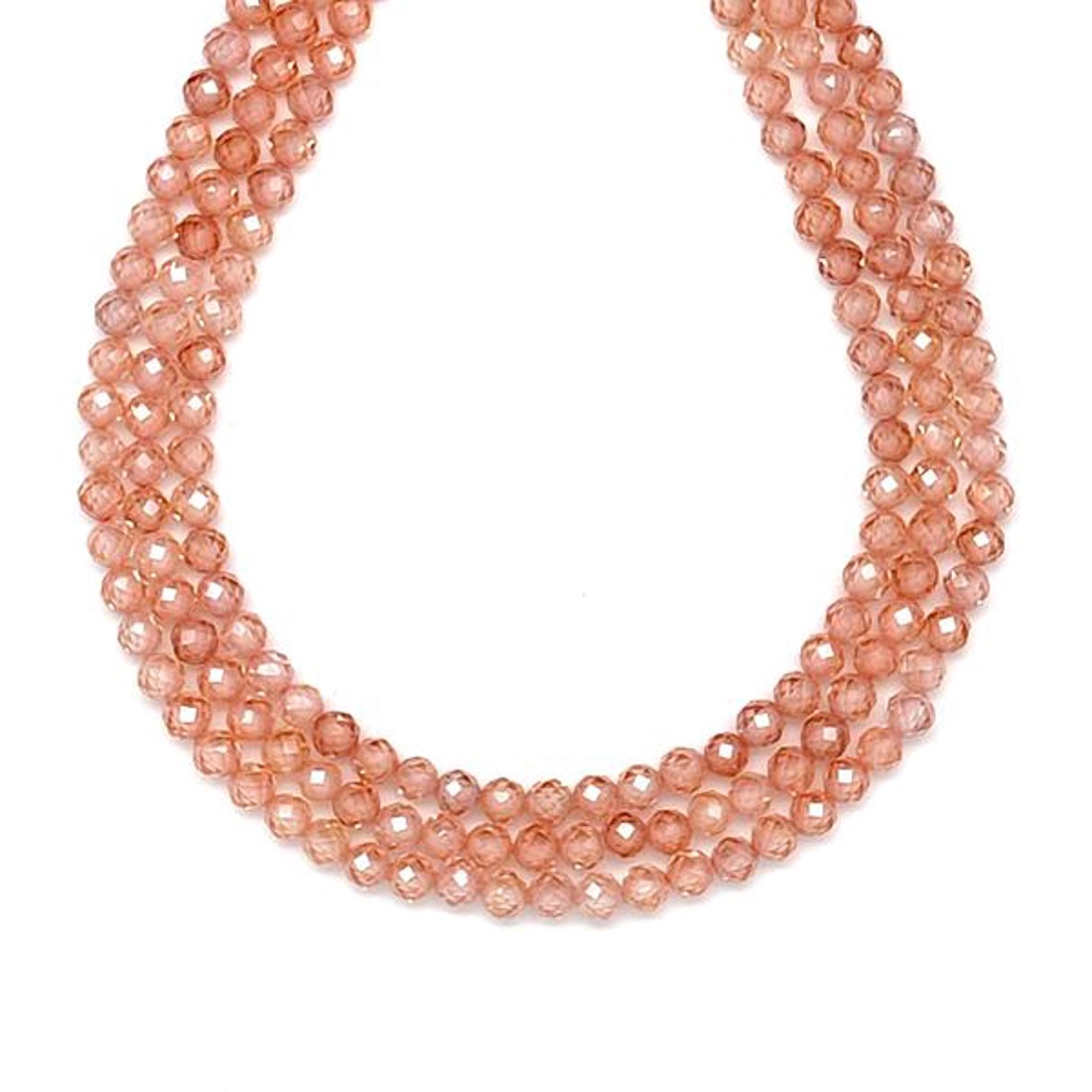 Cirkon fazettált púder golyó 4mm � ékszerkészítő alapanyag (füzér) - kellékek & szerszámok - ásvány alapanyag - ásványfüzér - Meska.hu