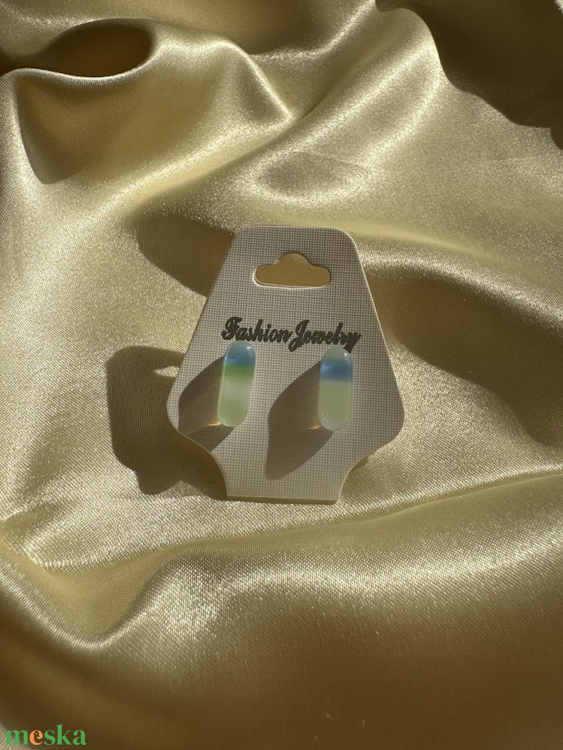 Aqua fülbevaló - ékszer - fülbevaló - fülékszer - Meska.hu Aqua fülbevaló - ékszer - fülbevaló - fülékszer - Meska.hu