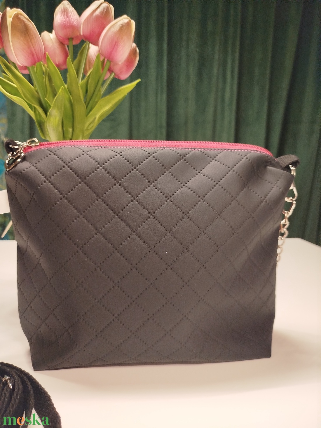 Pinki crossbody - táska & tok - kézitáska & válltáska - vállon átvethető táska - Meska.hu