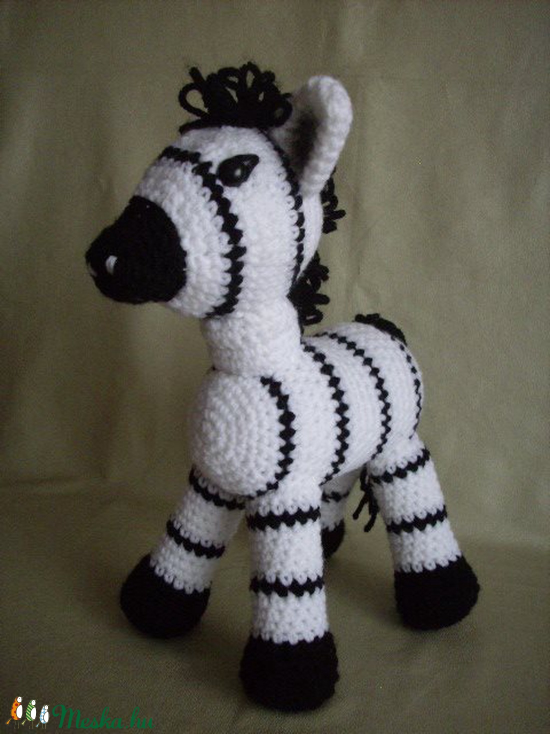 Zebra - játék & sport - plüssállat & játékfigura - más figura - Meska.hu Zebra - játék & sport - plüssállat & játékfigura - más figura - Meska.hu