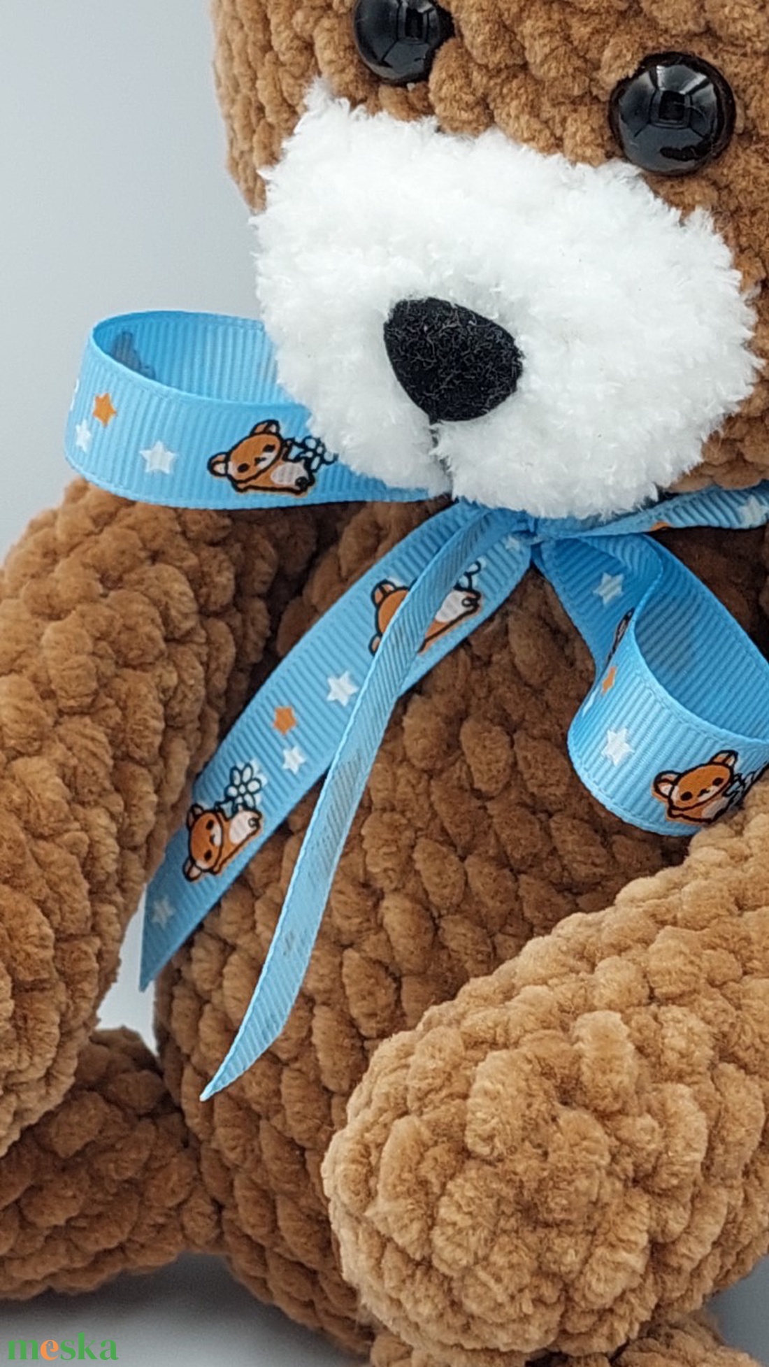 Pihe-puha mackó  - játék & sport - plüssállat & játékfigura - maci - Meska.hu