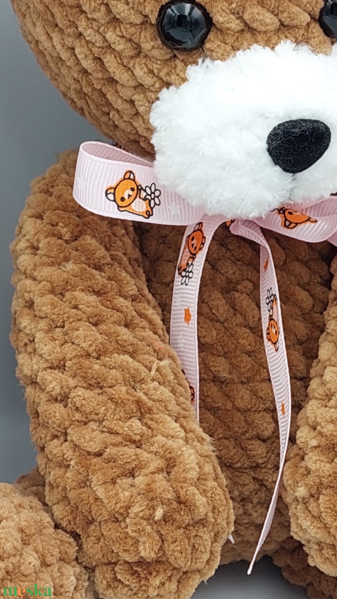 Pihe-puha mackó  - játék & sport - plüssállat & játékfigura - maci - Meska.hu