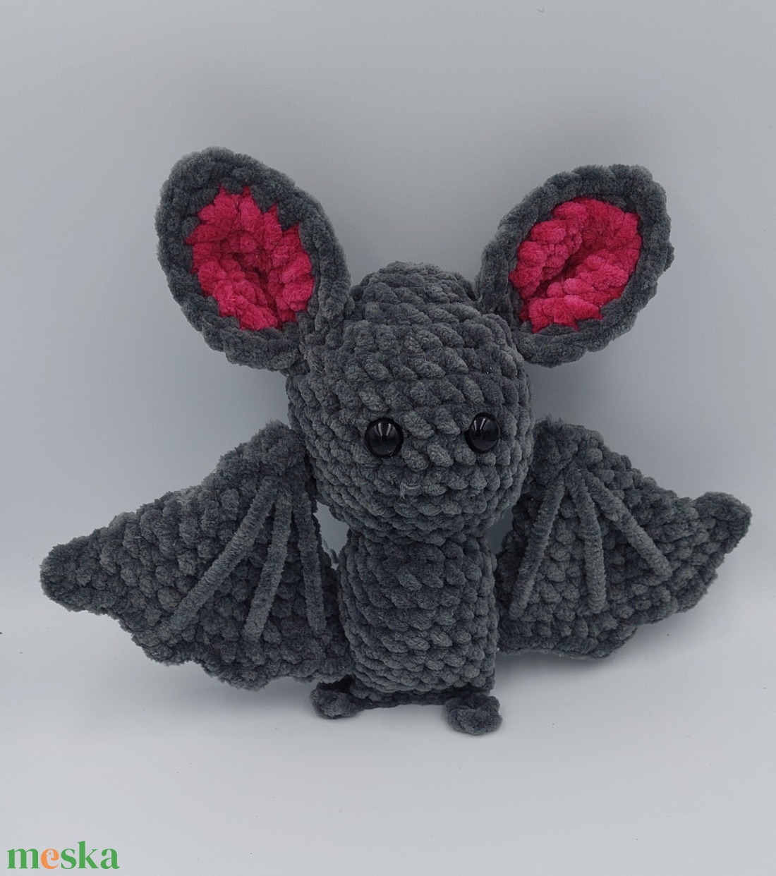 Horgolt Denevér - otthon & életmód - dekoráció - halloween - halloweeni figurák - Meska.hu