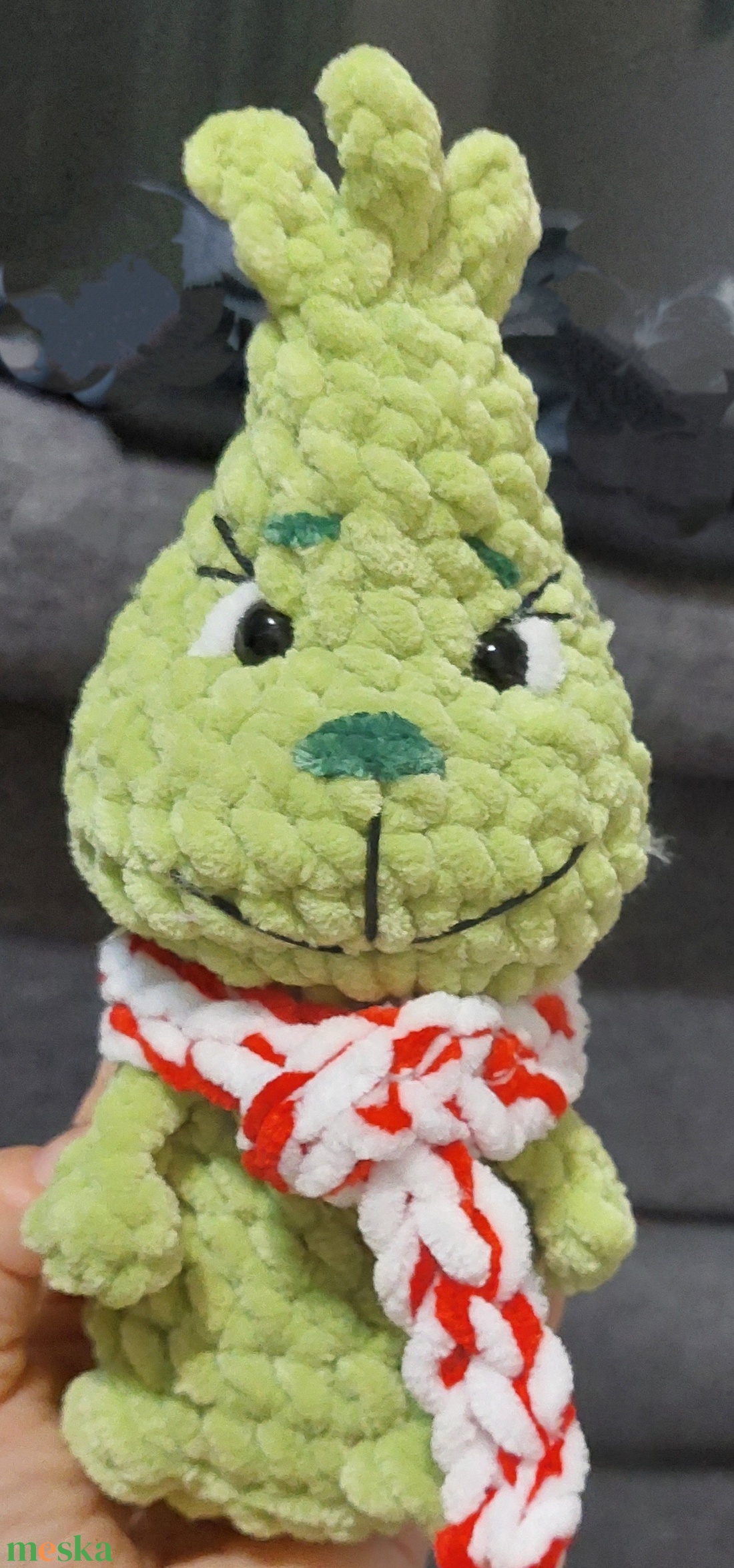 Horgolt Grincs bébi és Max, a kutyája 2pár - játék & sport - plüssállat & játékfigura - manó - Meska.hu