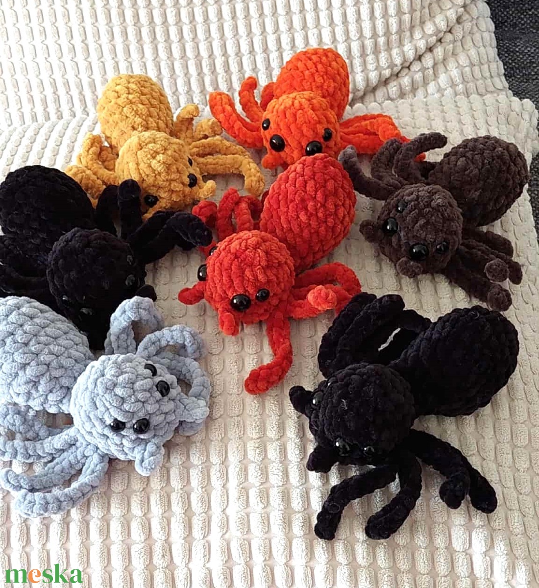 Horgolt Pók - otthon & életmód - dekoráció - halloween - halloweeni figurák - Meska.hu Horgolt Pók - otthon & életmód - dekoráció - halloween - halloweeni figurák - Meska.hu