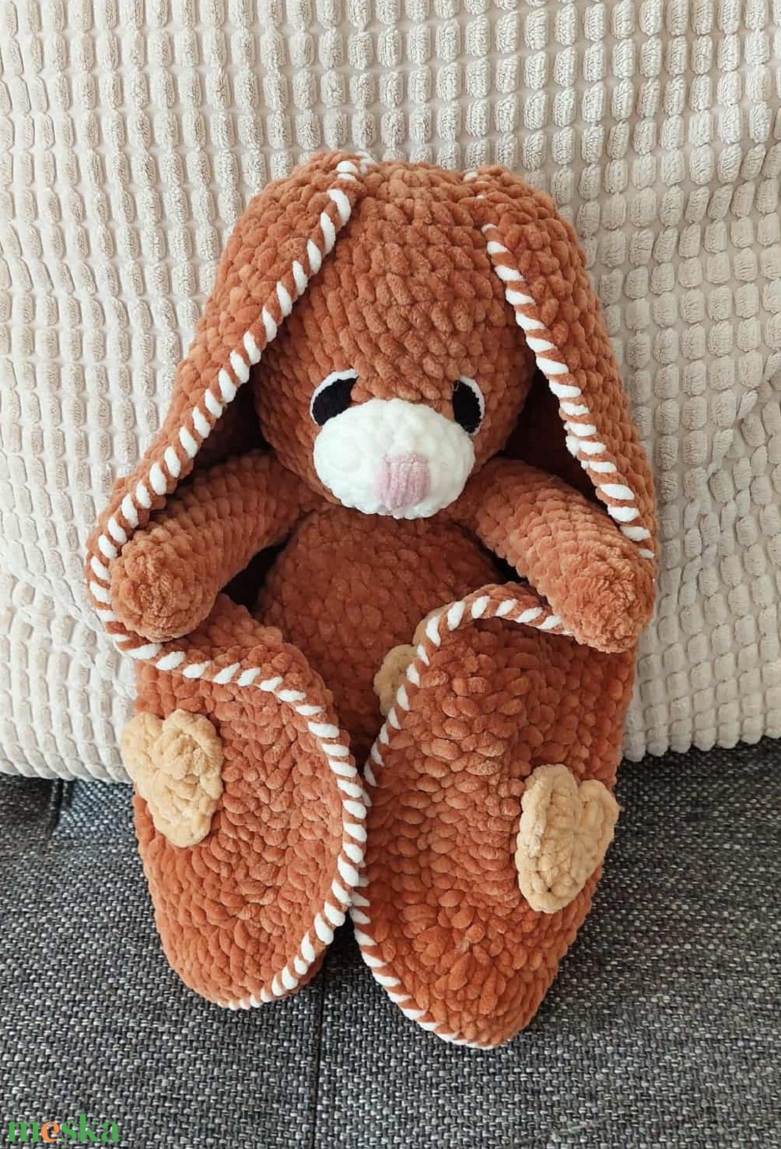 Nyuszika  - játék & sport - plüssállat & játékfigura - nyuszi - Meska.hu