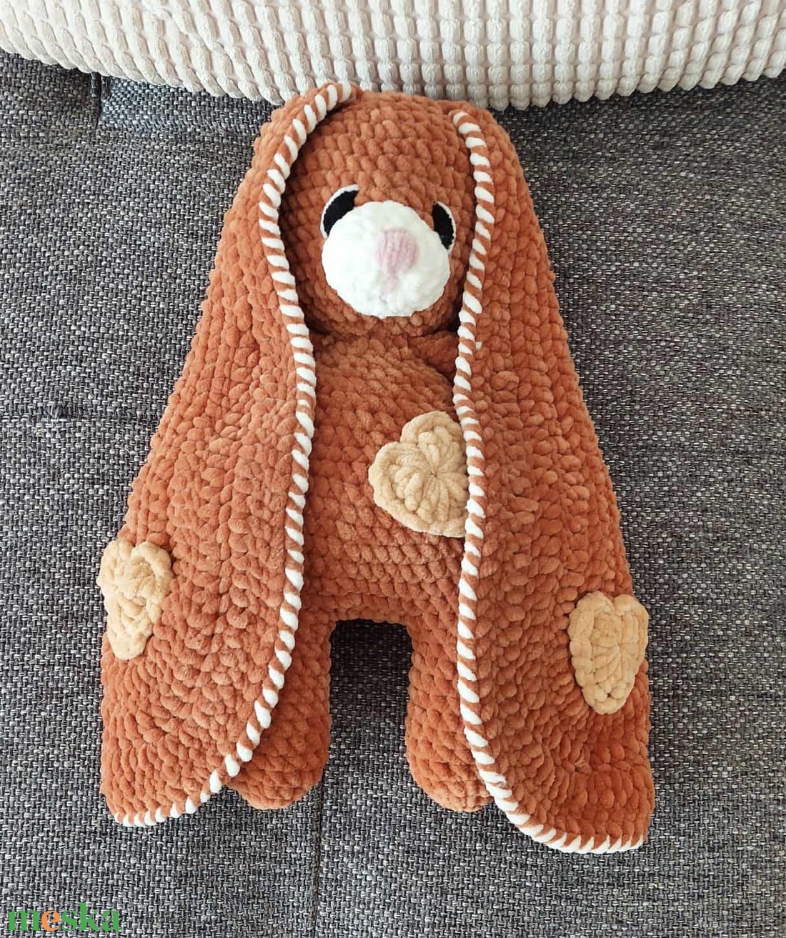 Nyuszika  - játék & sport - plüssállat & játékfigura - nyuszi - Meska.hu