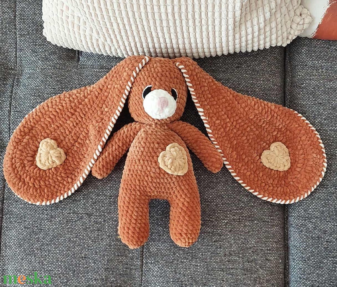 Nyuszika  - játék & sport - plüssállat & játékfigura - nyuszi - Meska.hu