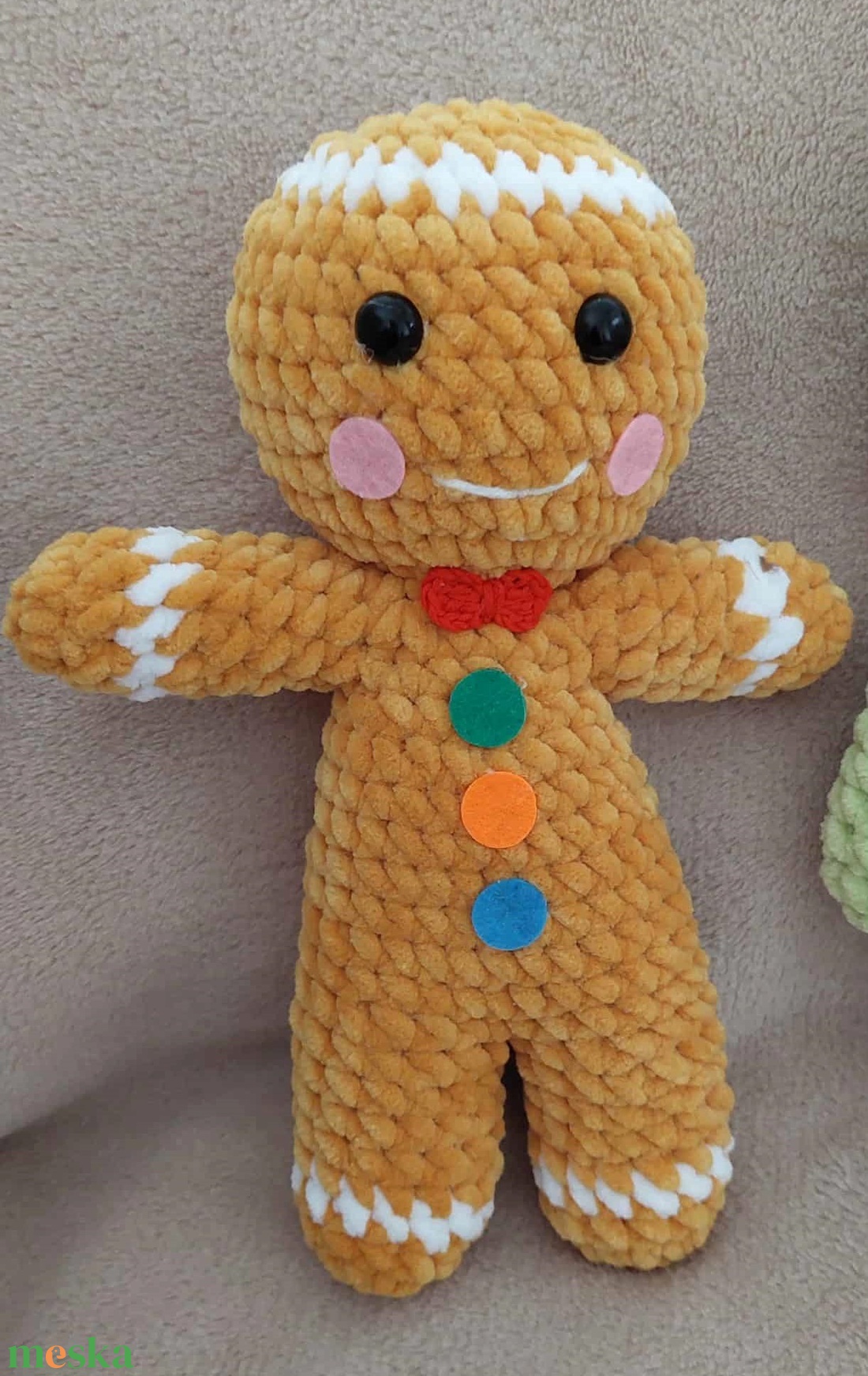 3 karácsonyi figura együtt 24-27 cm magasak - karácsony - karácsonyi lakásdekoráció - karácsonyi manók, figurák - Meska.hu