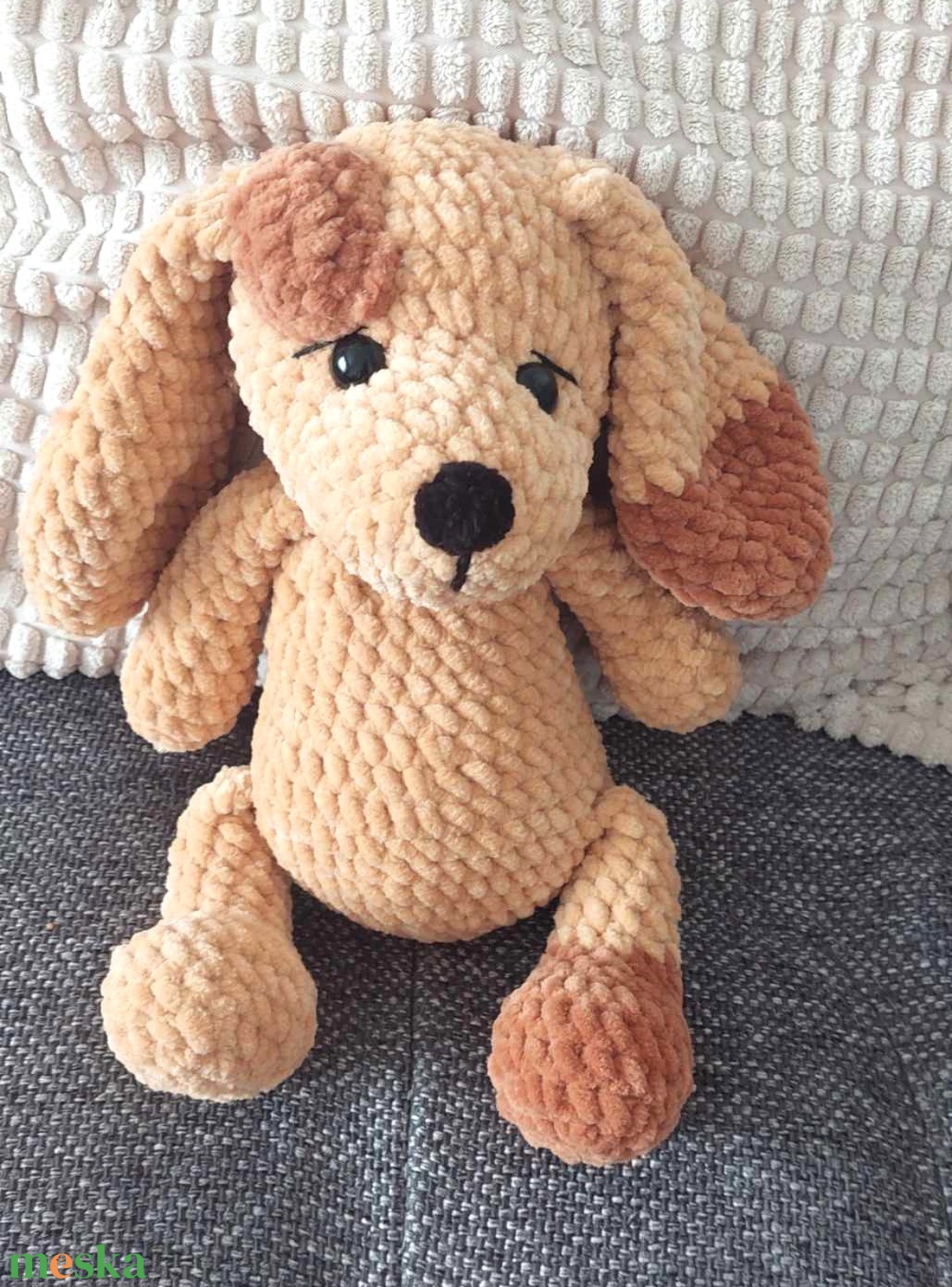 Plüss kutya, felirat is kérhető rá  - játék & sport - plüssállat & játékfigura - kutya - Meska.hu