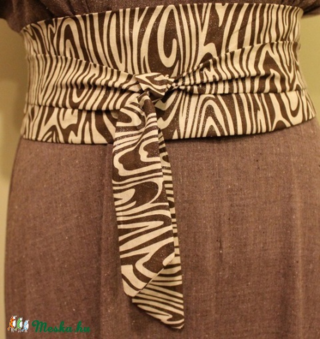 öv textil öv famintás vászon öv -  - Meska.hu