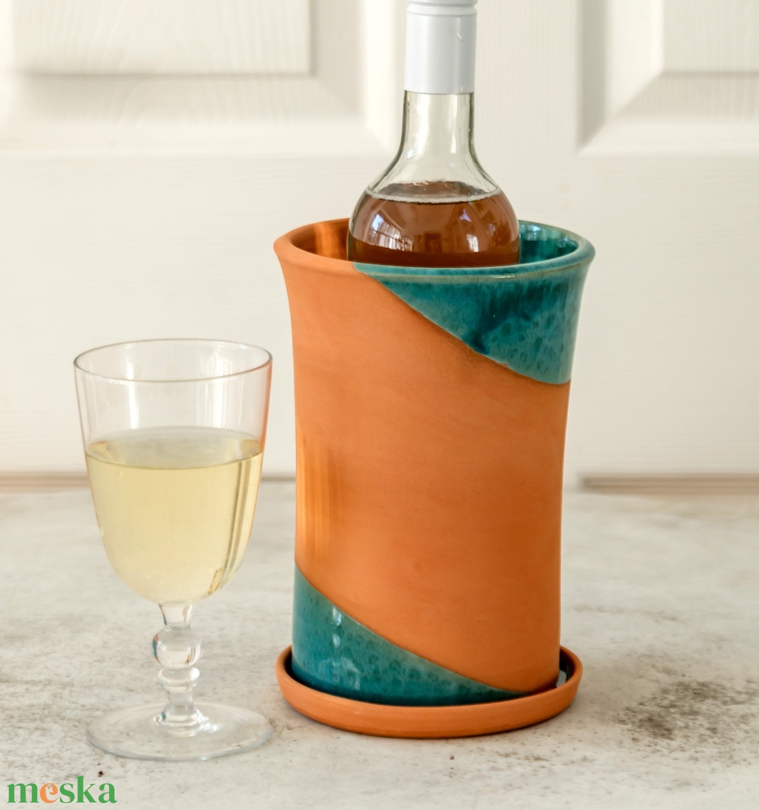 Egyedi terrakotta borhűtő rendelésre � Czirka WineHuggers - otthon & életmód - konyhafelszerelés, tálalás - italos kellékek - italtartó - Meska.hu
