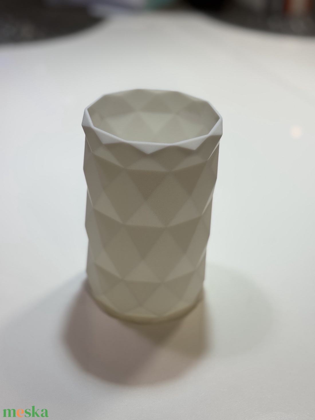 Geometrikus ceruza-, smink- és tárolótartó - otthon & életmód - tárolás & rendszerezés - íróasztali tároló - Meska.hu