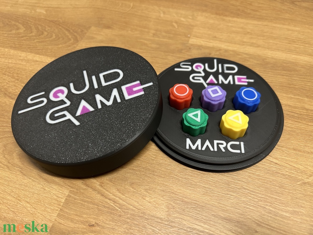 Squid Game 2 Gonggi játék - Színes, súlyozott - játék & sport - szerepjáték - Meska.hu