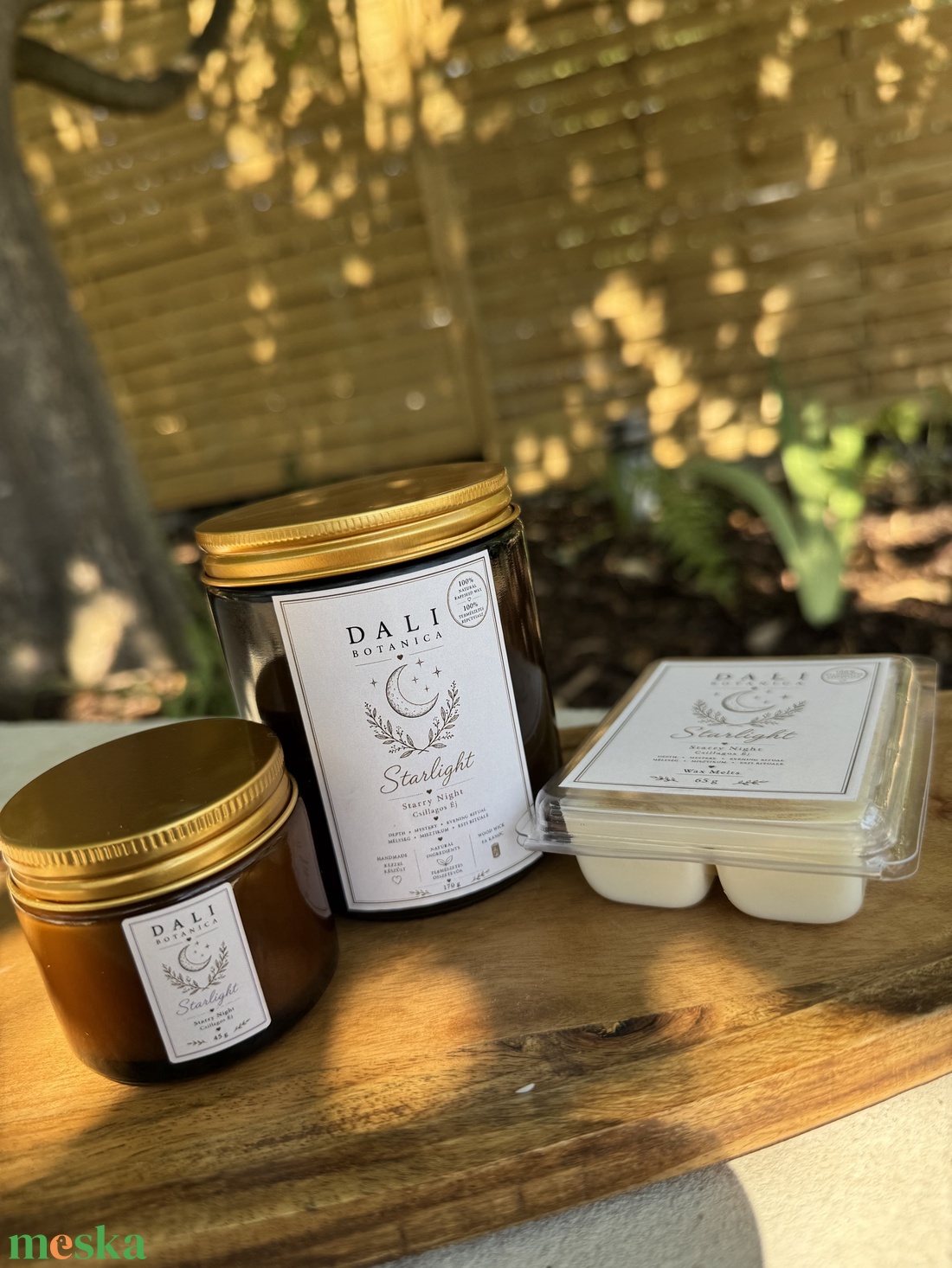 Dali Botanica � Starlight Csillagos éj repceviasz gyertya - otthon & életmód - gyertya, illat, aroma - gyertya - Meska.hu