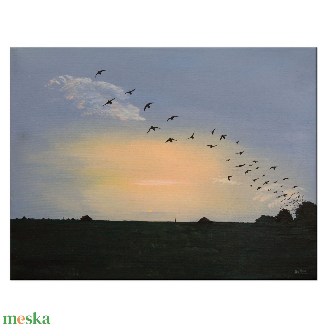 Költözés akril festmény 30 x 40 cm vászon - művészet - festmény - akril - Meska.hu Költözés akril festmény 30 x 40 cm vászon - művészet - festmény - akril - Meska.hu