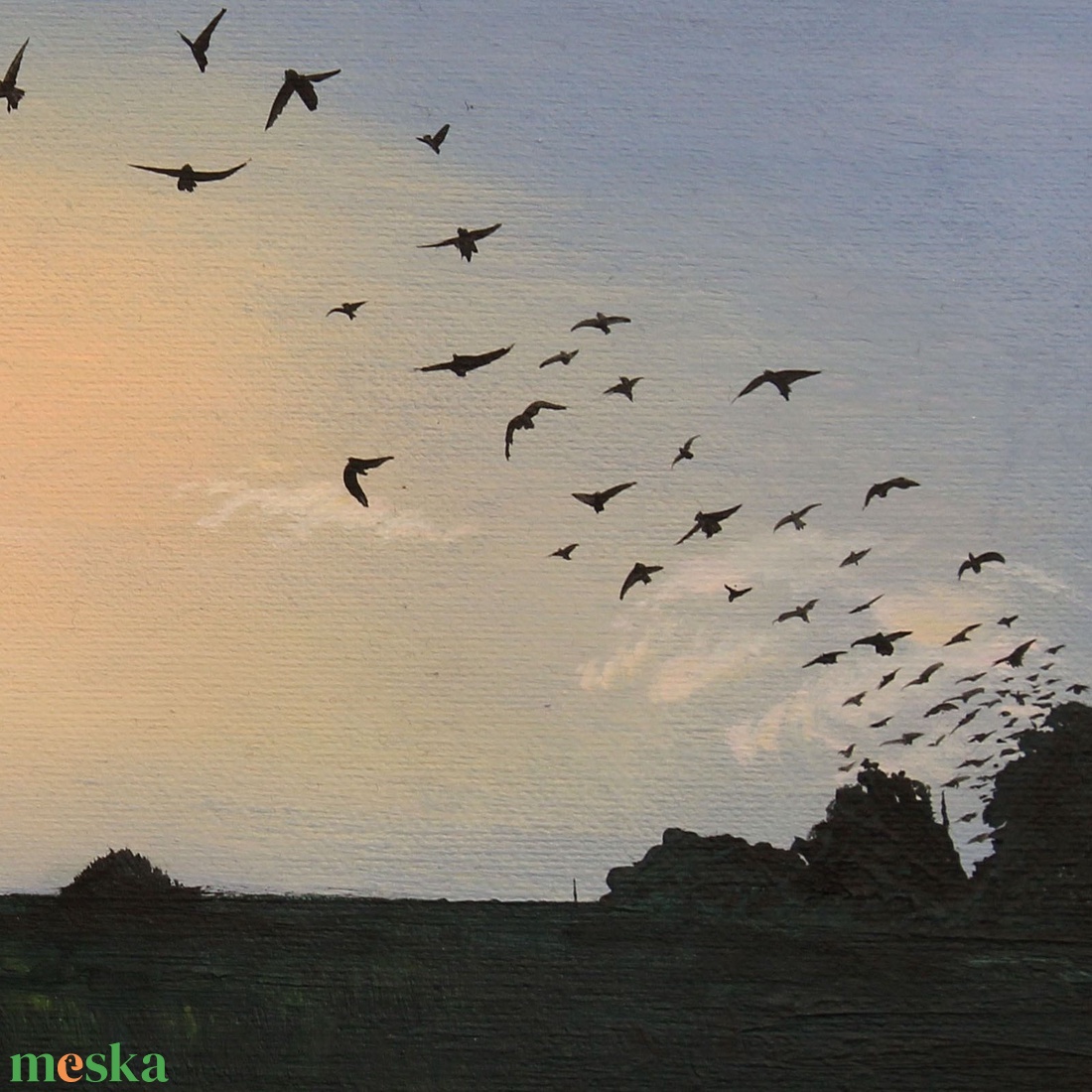 Költözés akril festmény 30 x 40 cm vászon - művészet - festmény - akril - Meska.hu Költözés akril festmény 30 x 40 cm vászon - művészet - festmény - akril - Meska.hu