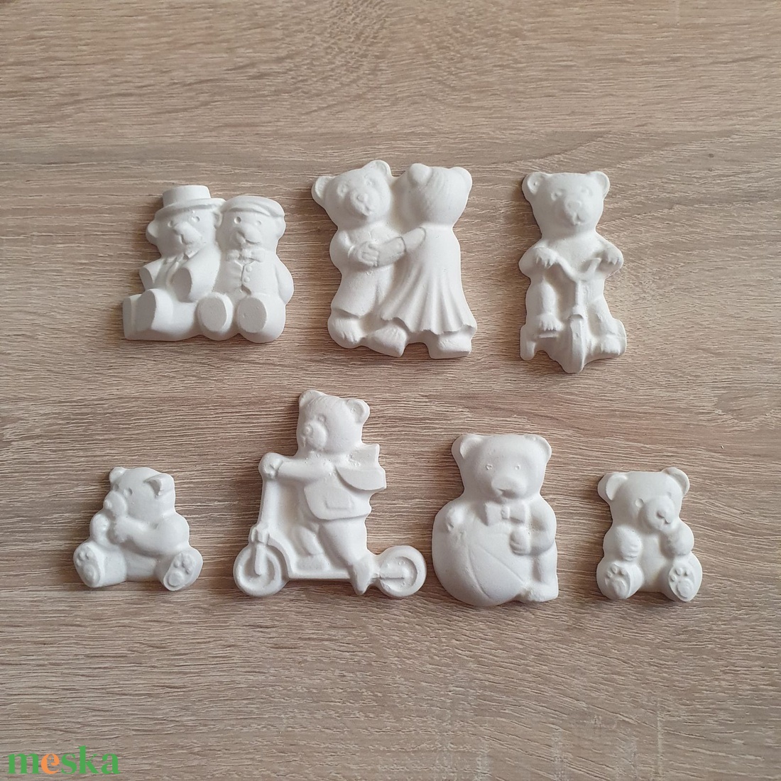 Festhető gipsz figura csomag - macik - diy (csináld magad) - egységcsomag - Meska.hu Festhető gipsz figura csomag - macik - diy (csináld magad) - egységcsomag - Meska.hu