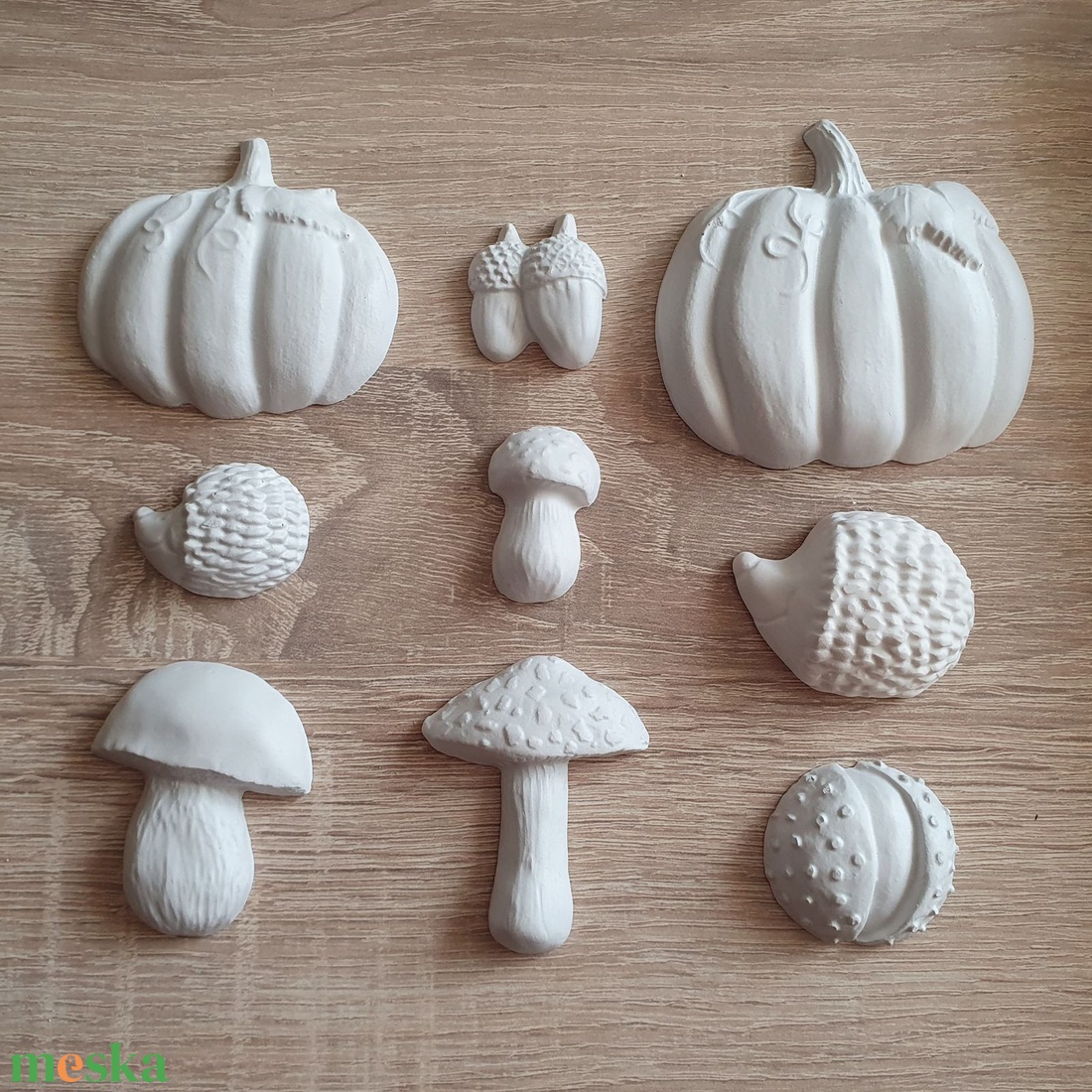 Festhető gipsz figura csomag - 9 db - ősz - diy (csináld magad) - egységcsomag - Meska.hu Festhető gipsz figura csomag - 9 db - ősz - diy (csináld magad) - egységcsomag - Meska.hu