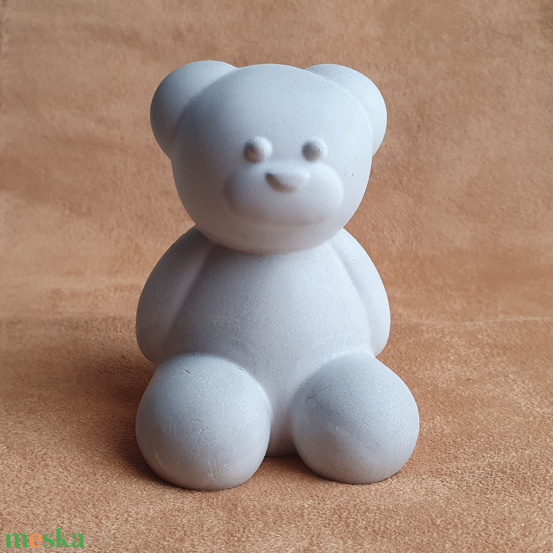 Festhető mackó gipsz figura - diy (csináld magad) - egységcsomag - Meska.hu