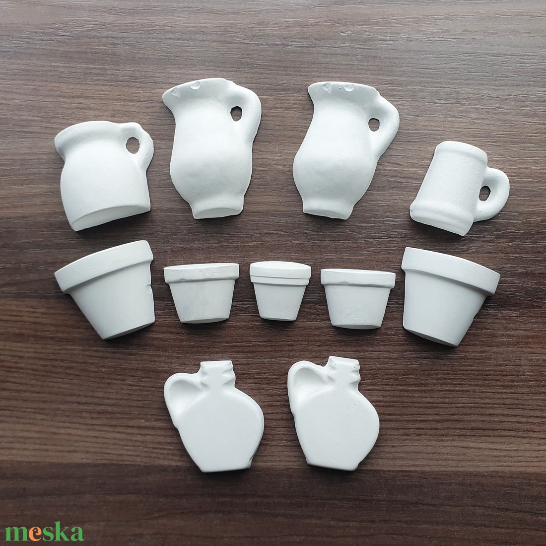 Festhető gipsz figura csomag, 11 db, kancsók, cserepek - diy (csináld magad) - egységcsomag - Meska.hu Festhető gipsz figura csomag, 11 db, kancsók, cserepek - diy (csináld magad) - egységcsomag - Meska.hu