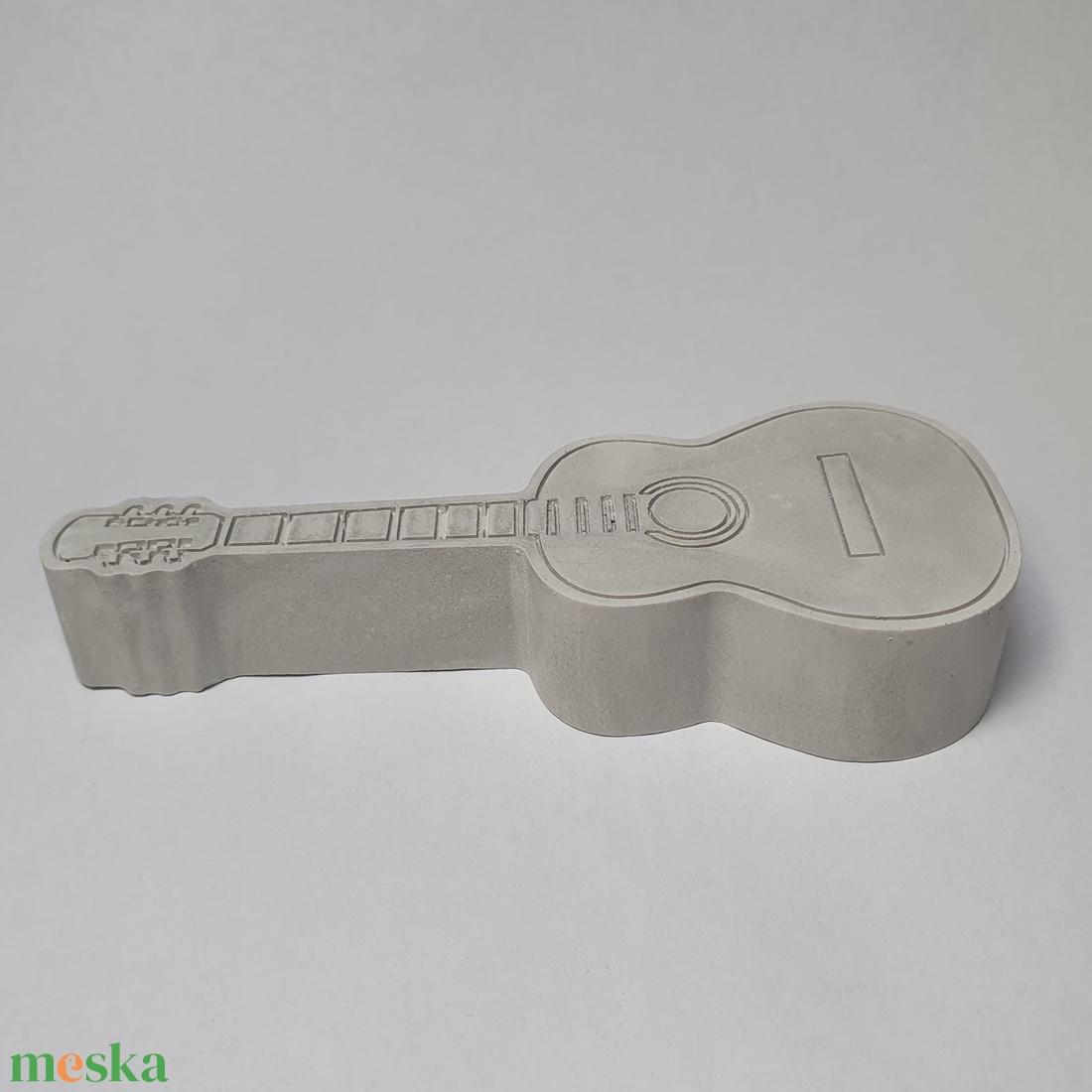 Festhető gipsz gitár (1 db) - otthon & életmód - dekoráció - dísztárgy - Meska.hu