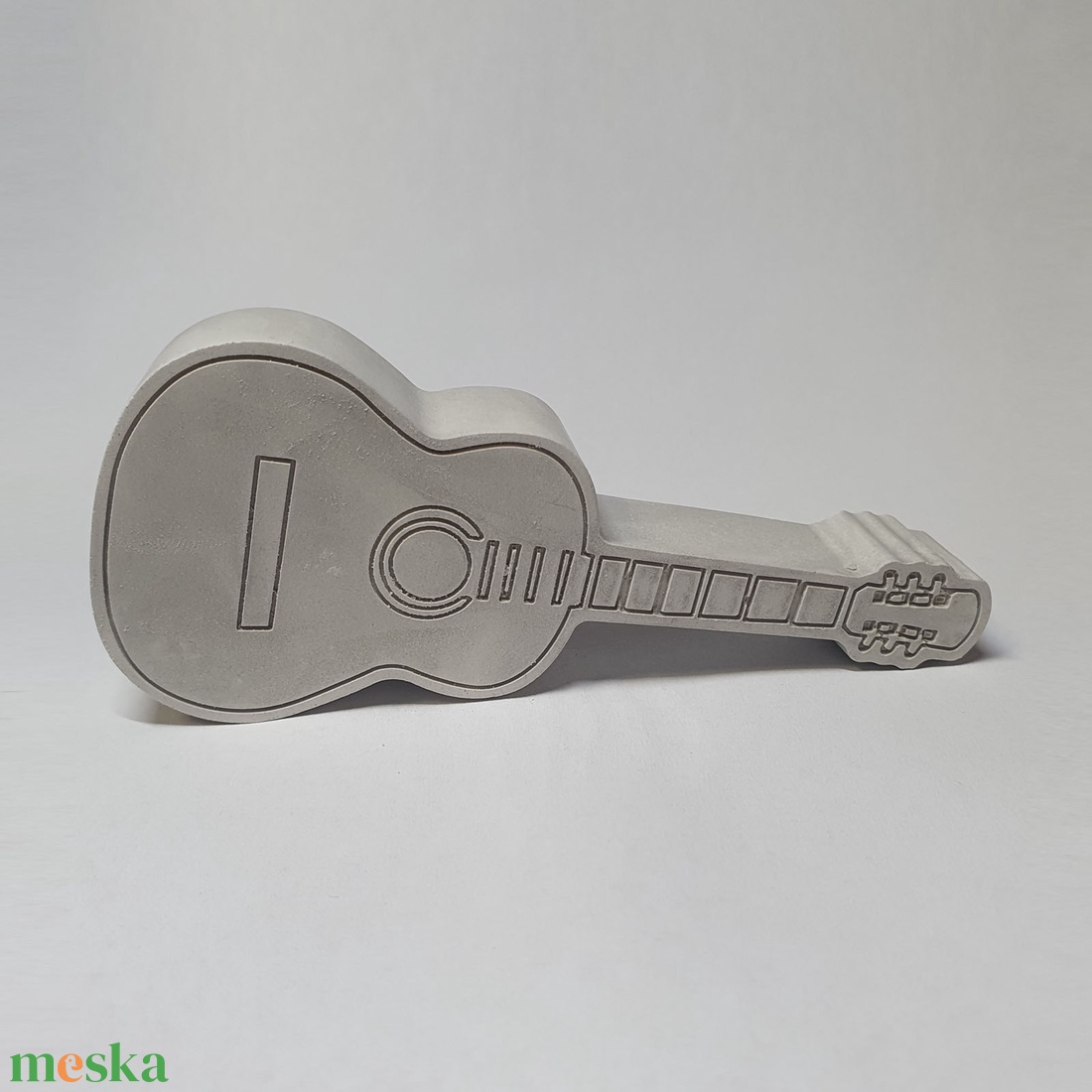 Festhető gipsz gitár (1 db) - otthon & életmód - dekoráció - dísztárgy - Meska.hu