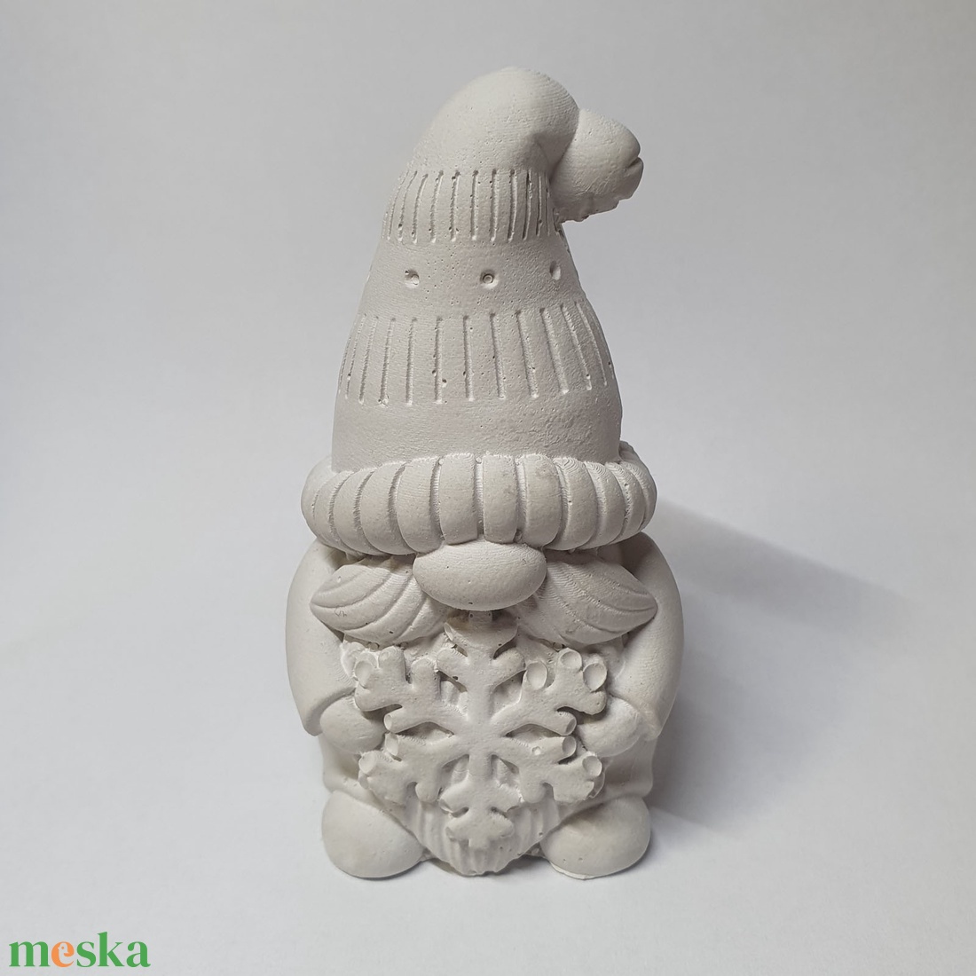 Festhető manó gipsz figura - karácsonyi Manó - otthon & életmód - dekoráció - manók - Meska.hu