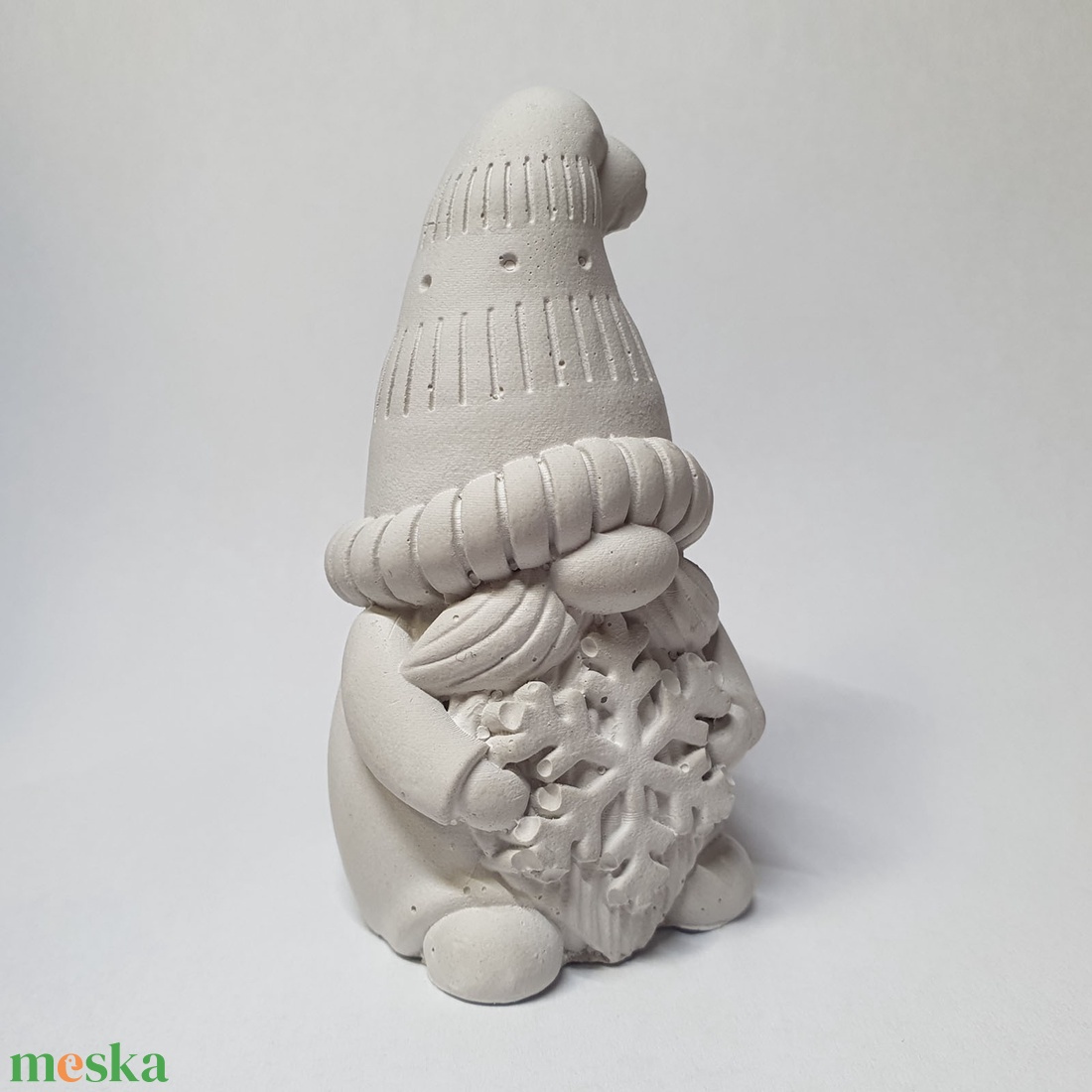 Festhető manó gipsz figura - karácsonyi Manó - otthon & életmód - dekoráció - manók - Meska.hu