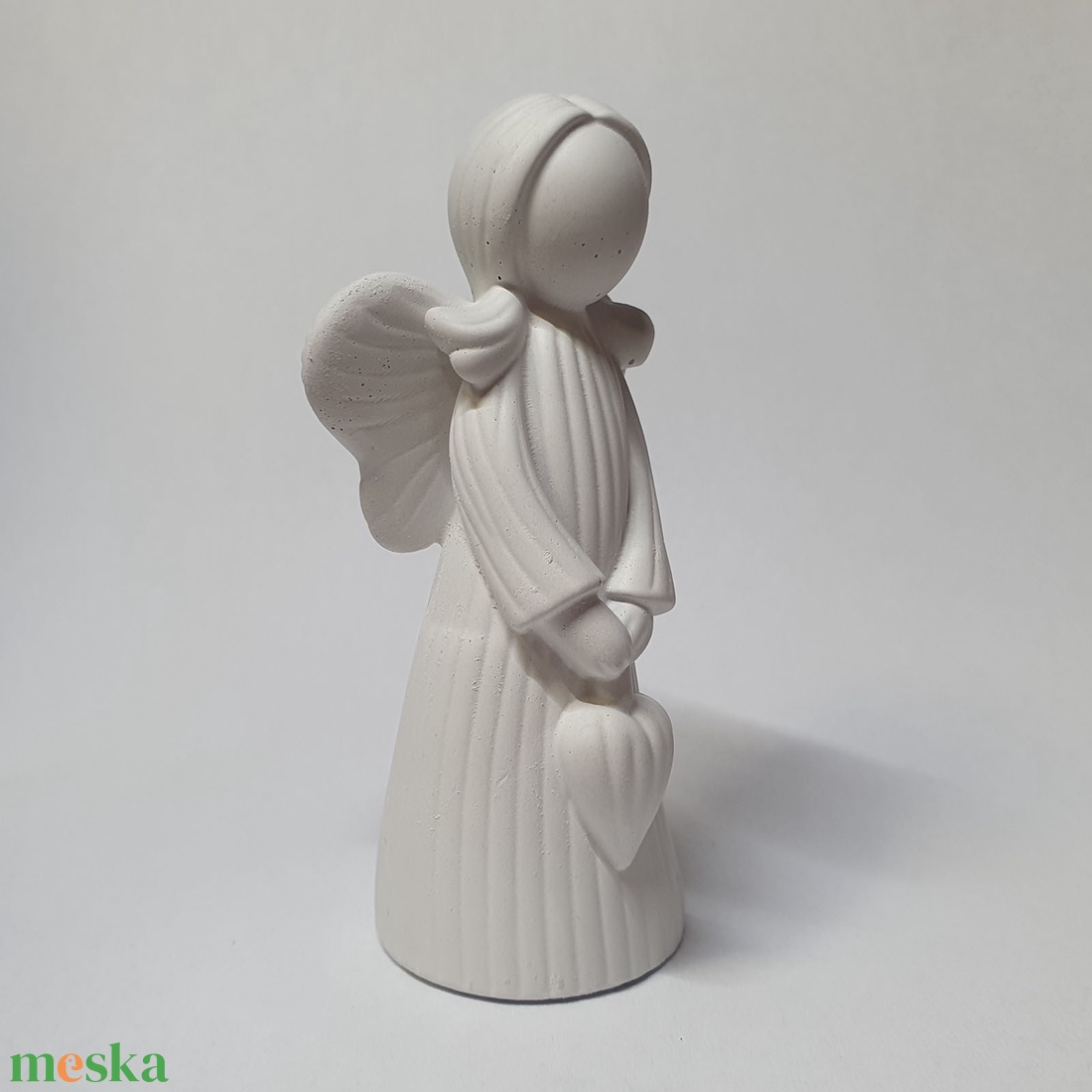 Festhető angyalka gipszfigura - otthon & életmód - dekoráció - manók - Meska.hu